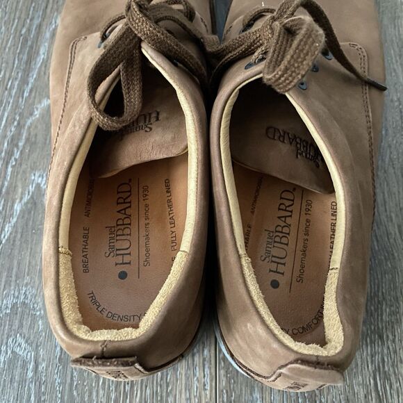 Samuel Hubbard Free Shoes Mens 10 Brown Nubuck Leather Oxford Vibram Comfort main image 7